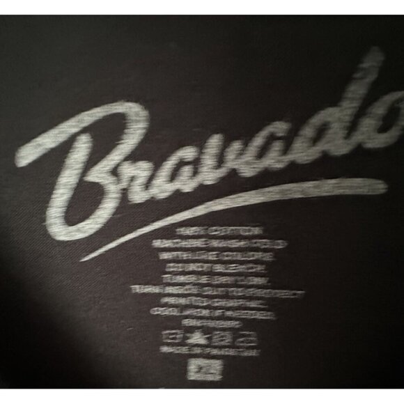 Red Hot Chili Peppers - T Shirt with Bright Red Asterisk Logo - Size XL - Black - Picture 3 of 4